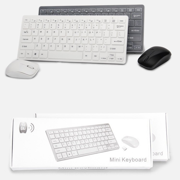 Wireless Keyboard and Mouse Combo