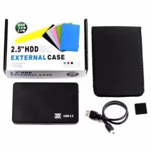 2.0 USB 2.5-Inch HDD Case – External Hard Drive Enclosure