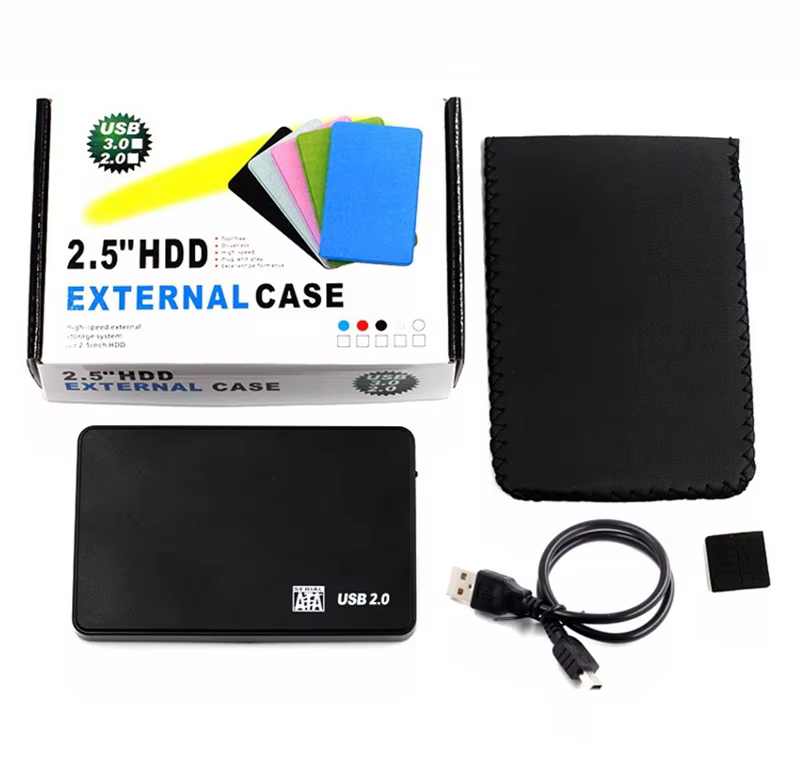 2.0 USB 2.5-Inch HDD Case – External Hard Drive Enclosure