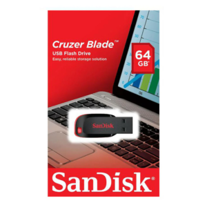 64GB SanDisk Cruzer Blade USB Flash Drive