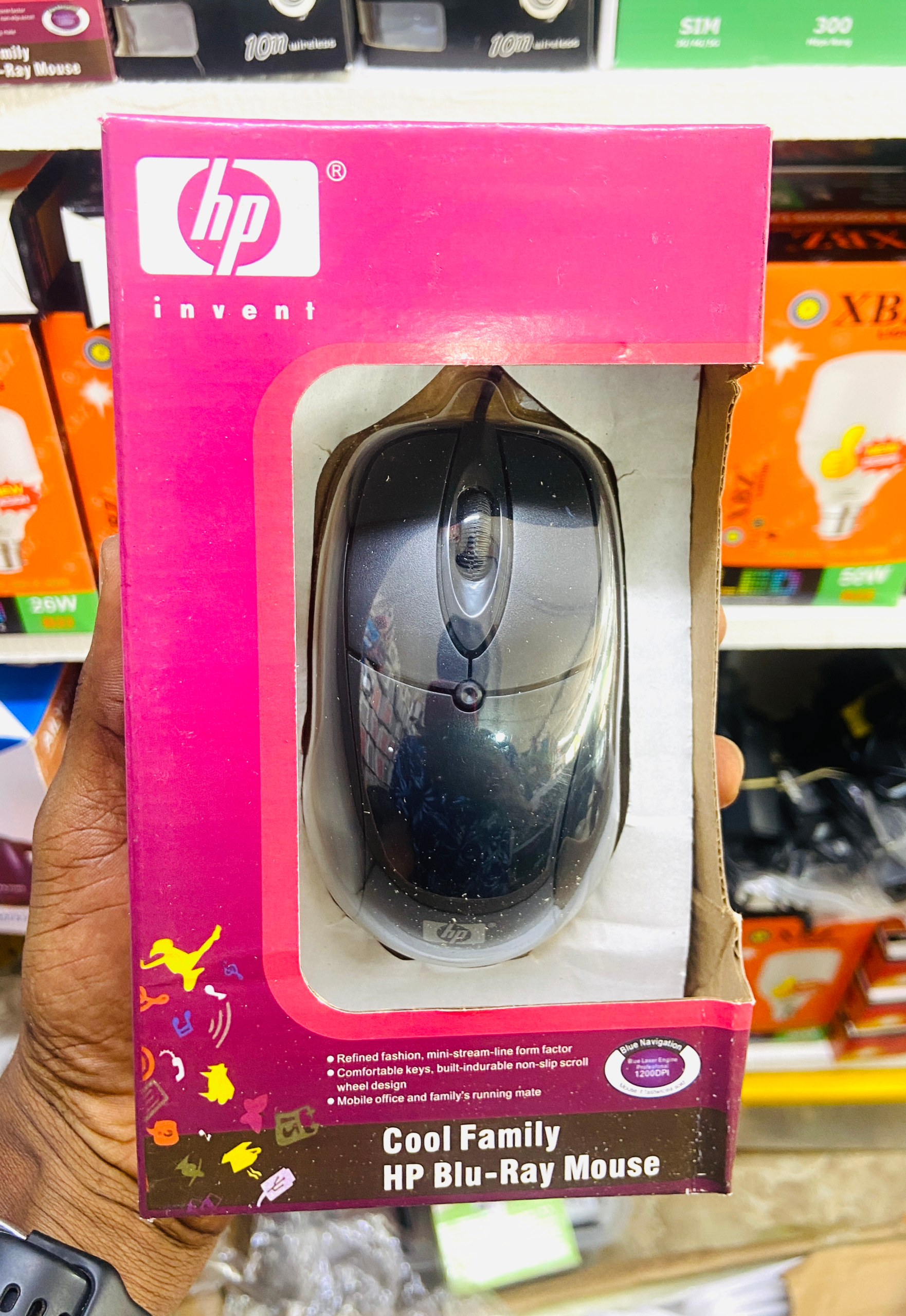 Wired USB Optical Mouse β High Precision Corded Mouse