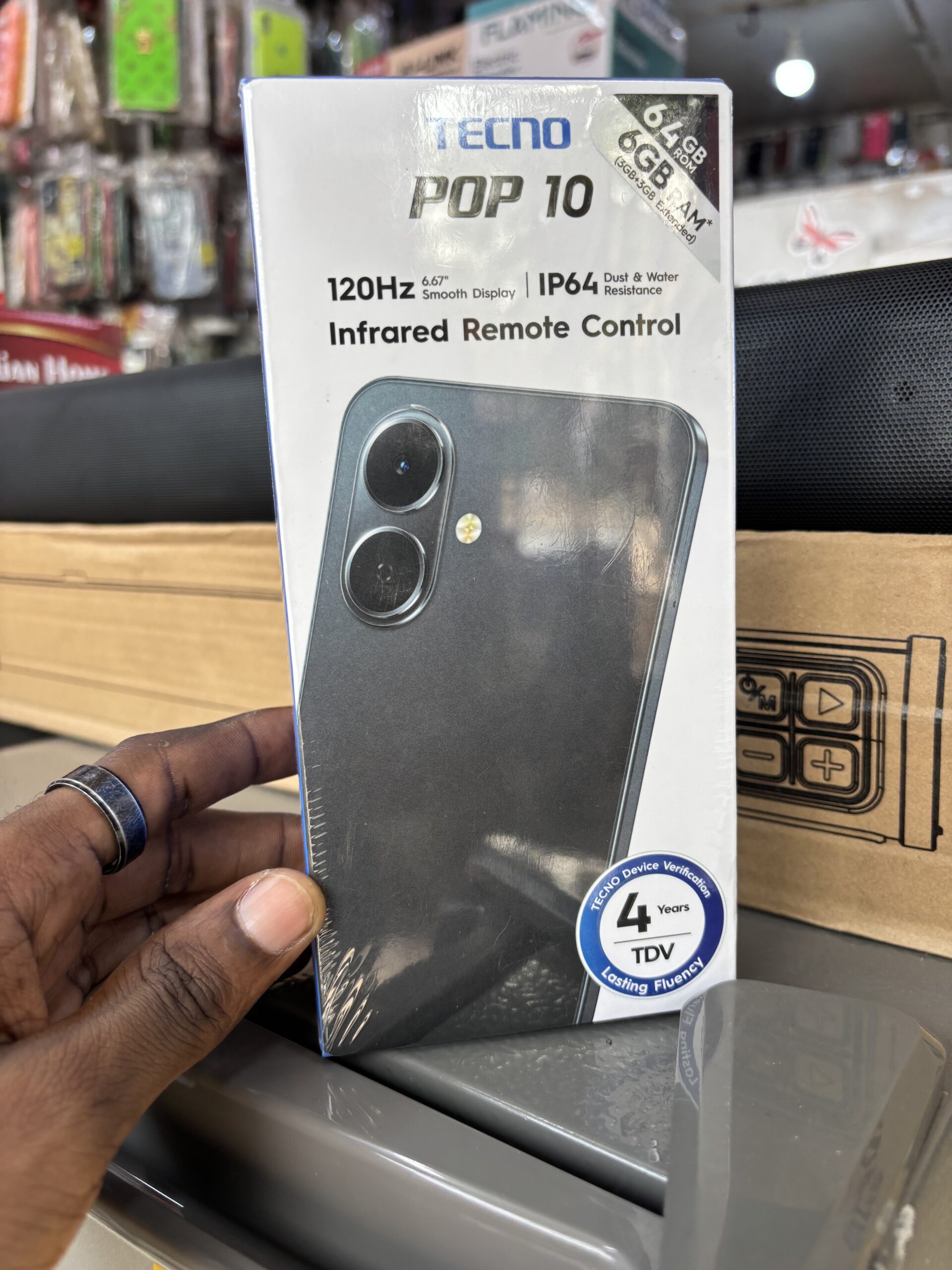 Tecno Pop 10 – Android Smartphone (Dual SIM)